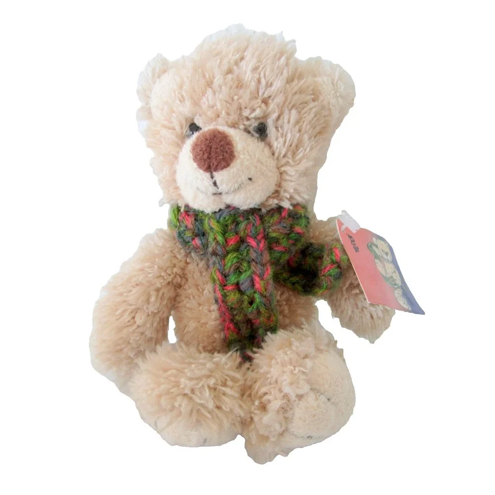 Rudolf Schaffer Plush German Teddy Bear Knit Scarf 7
